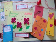 Martisoare pentru mame - clasa I - clasa a V-a - clasa a VI-a A - clasa a VI-a B